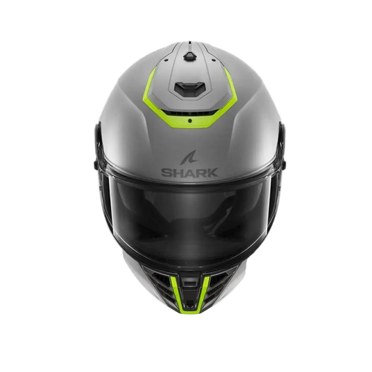 SHARK SPARTAN RS BLANK CASCHI INTEGRALI DA MOTO GRIGIO OPACO/GIALLO – Yamoto.it