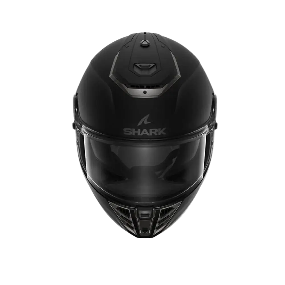SHARK SPARTAN RS BLANK CASCHI INTEGRALI DA MOTO NERO OPACO 