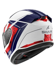 SHARK SKWAL i3 Moto integrali Caschi Bianco Blu Rosso 