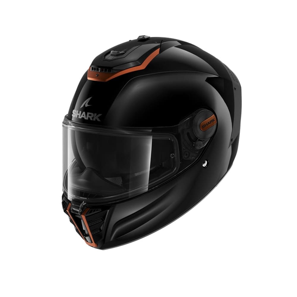 SHARK SPARTAN RS BLANK SP CASCHI DA MOTO NERO RAME