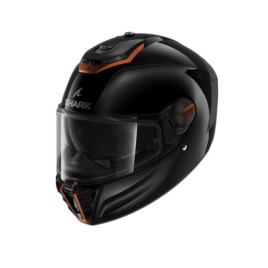 SHARK SPARTAN RS BLANK SP CASCHI DA MOTO NERO RAME
