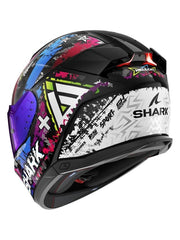 SKWAL i3 HELLCAT Moto Integrali Caschi Nero Blu