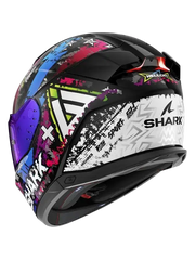 SHARK SKWAL i3 HELLCAT Moto Integrali Caschi Nero Blu 