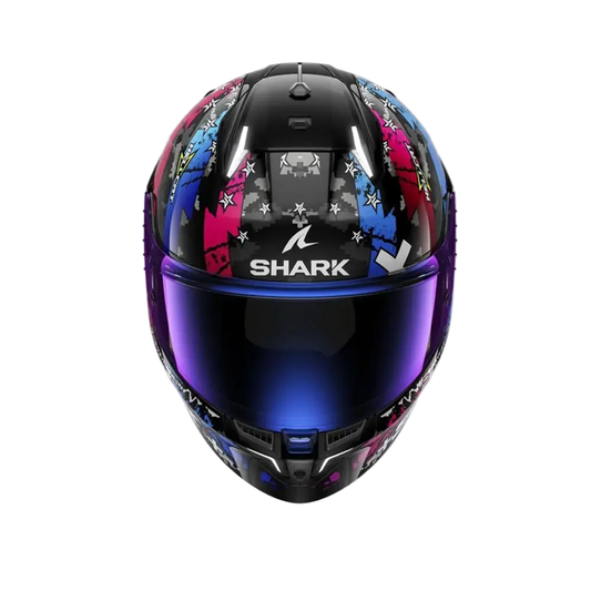 SHARK SKWAL i3 HELLCAT Moto Integrali Caschi Nero Blu – Yamoto.it