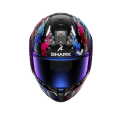 SHARK SKWAL i3 HELLCAT Moto Integrali Caschi Nero Blu 