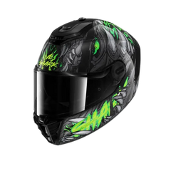SHARK SPARTAN RS SHAYTAN CASCHI INTEGRALI NERO ANTRACITE VERDE 