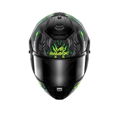 SHARK SPARTAN RS SHAYTAN CASCHI INTEGRALI NERO ANTRACITE VERDE 