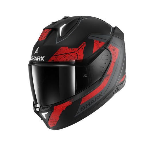 SHARK SKWAL I3 Moto Integrali Caschi Bianco Cromo Rosso
