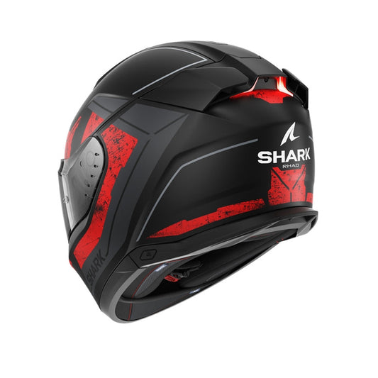SHARK SKWAL I3 Moto Integrali Caschi Bianco Cromo Rosso