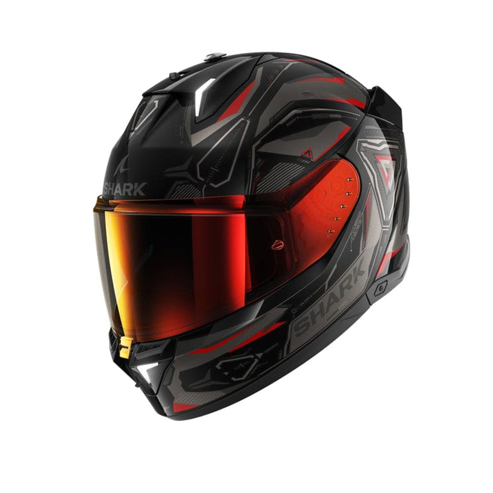 SHARK SKWAL I3 Moto Integrali Caschi Nero Rosso Antracite 
