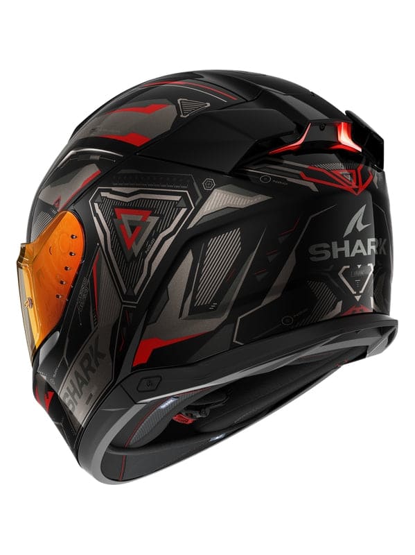 SHARK SKWAL I3 Moto Integrali Caschi Nero Rosso Antracite 