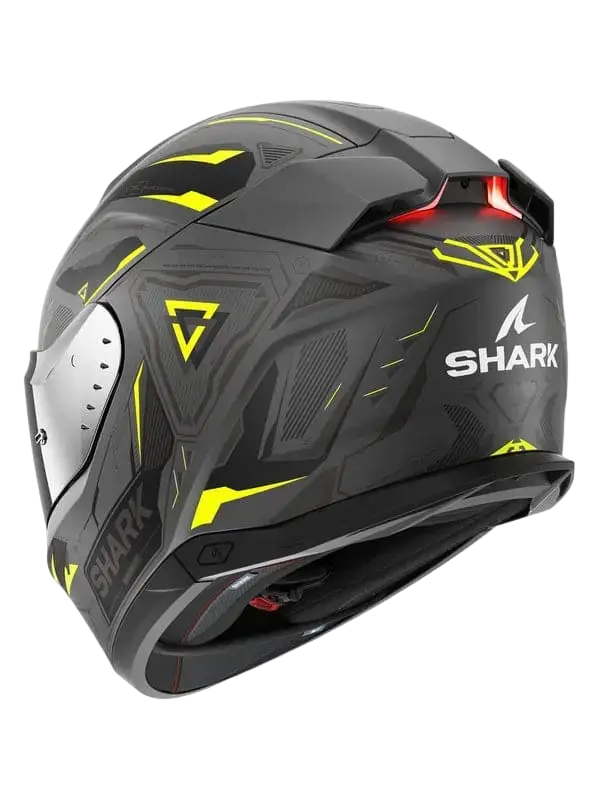 SHARK SKWAL i3 Moto Integrali Caschi Mat Antracite Giallo Nero 