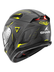 SHARK SKWAL i3 Moto Integrali Caschi Mat Antracite Giallo Nero 