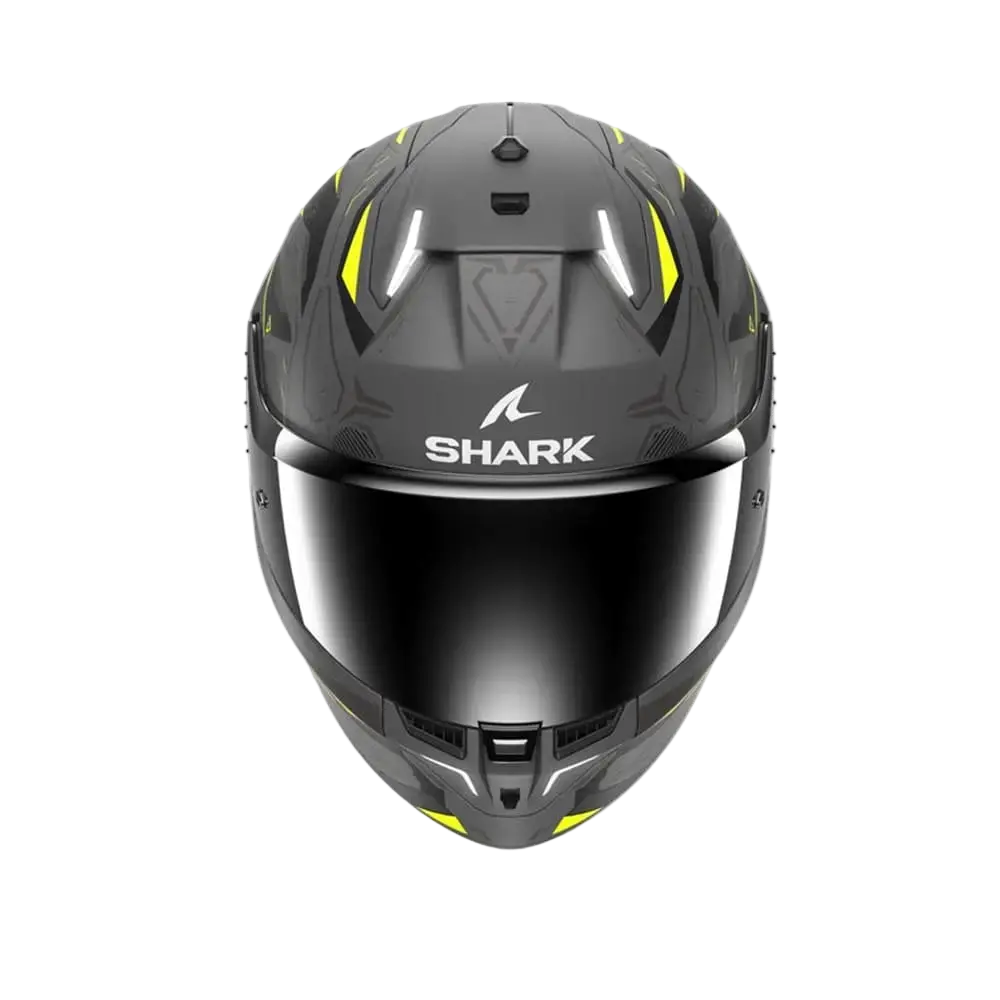 SHARK SKWAL i3 Moto Integrali Caschi Mat Antracite Giallo Nero 