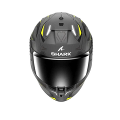 SHARK SKWAL i3 Moto Integrali Caschi Mat Antracite Giallo Nero 
