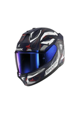 SHARK SKWAL i3 Moto Integrali Caschi Mat Blu Bianco Rosso 