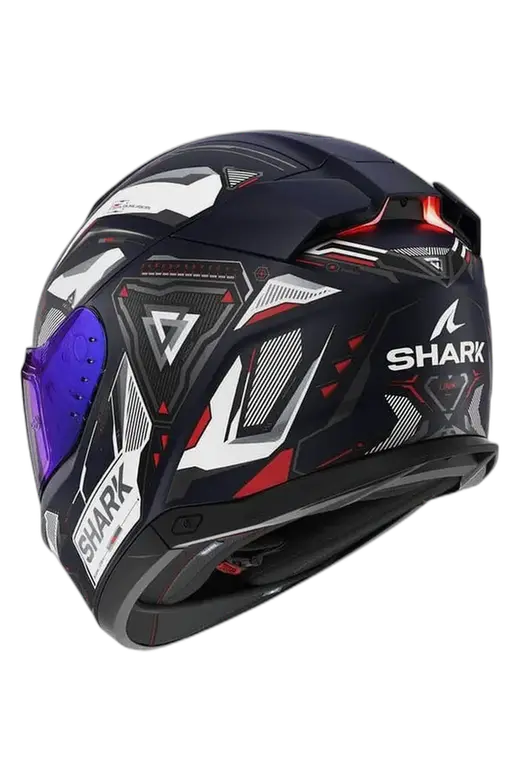 SHARK SKWAL i3 Moto Integrali Caschi Mat Blu Bianco Rosso – Yamoto.it