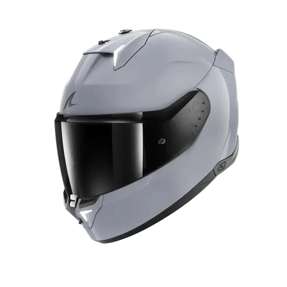 SHARK SKWAL i3 Dark Shadow Edition Moto Integrali Caschi Argento Pistola 