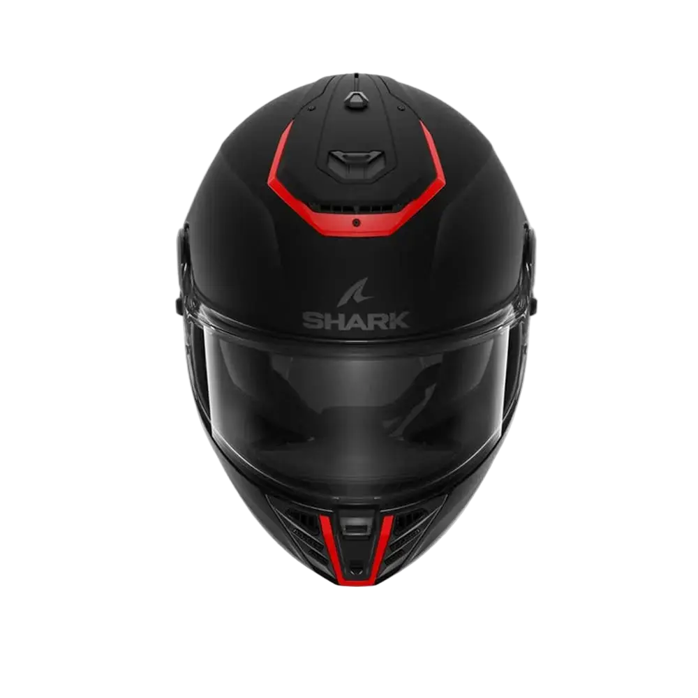 SHARK SPARTAN RS BLANK DE MOTO CASCHI DA CORSA NERO ARANCIONE 