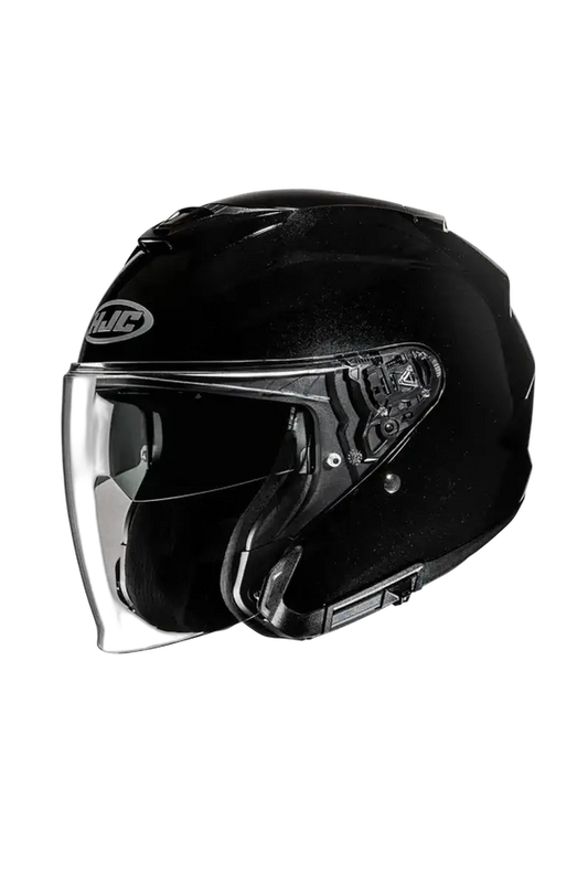 HJC i31 UNI Moto Aperta Urbano Jet Caschi Metallo Nero 