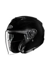 HJC i31 UNI Moto Aperta Urbano Jet Caschi Metallo Nero 