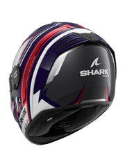 Shark - SPARTAN RS FIBRE Blue White Chrom - SECURTEX MOTOR S.L (t/a MaximoMoto)