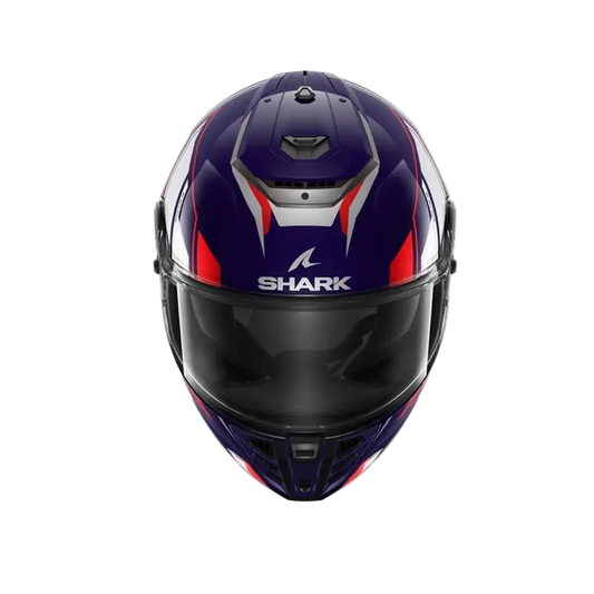 SHARK SPARTAN RS BYHRON CASCHI INTEGRALI DA MOTO BLU BIANCO CROMO 