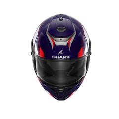 SHARK SPARTAN RS BYHRON CASCHI INTEGRALI DA MOTO BLU BIANCO CROMO 