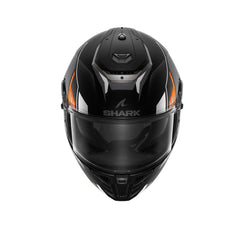 SHARK SPARTAN RS BYRHON CASCHI INTEGRALI CROMATO NERO OPACO ARANCIONE