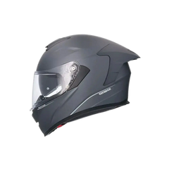 SHIRO RAPTOR Moto Integrali Caschi Opaco Titanium 