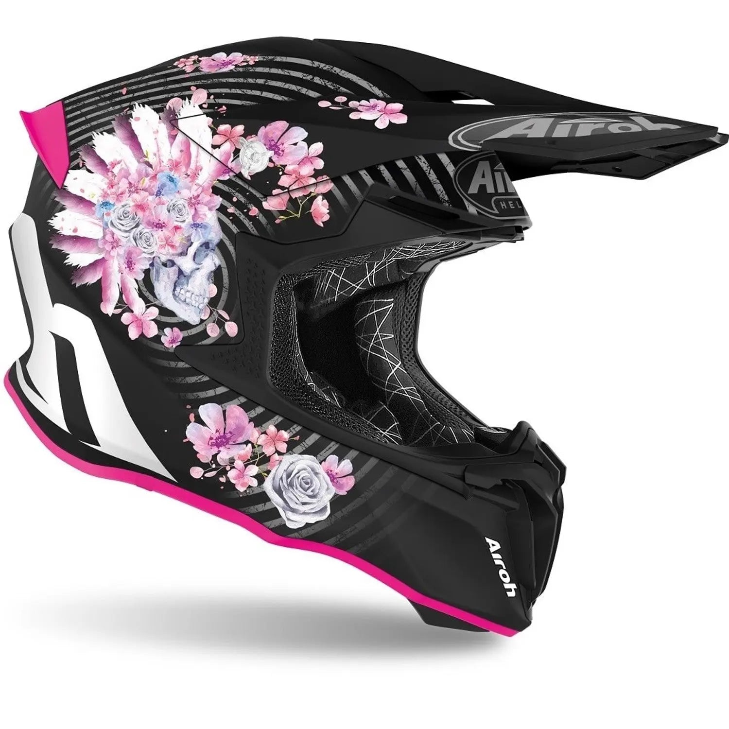 AIROH TWIST 2.0 Moto Motocross Enduro Caschi MAD Opaco
