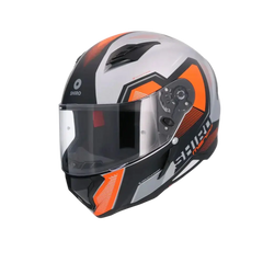 SHIRO Hunter Sh-890 Moto Integrale Caschi Opaco Nero Arancia 