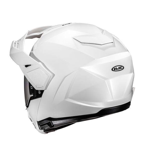 HJC I80 Casco de motocicleta con frente abatible, color blanco perlado - SECURTEX MOTOR S.L (t/a MaximoMoto)