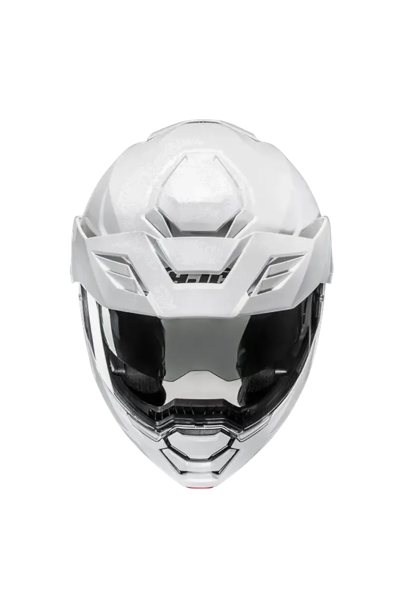 HJC I80 Uni Avventura Moto Modulari Caschi Bianco perla 