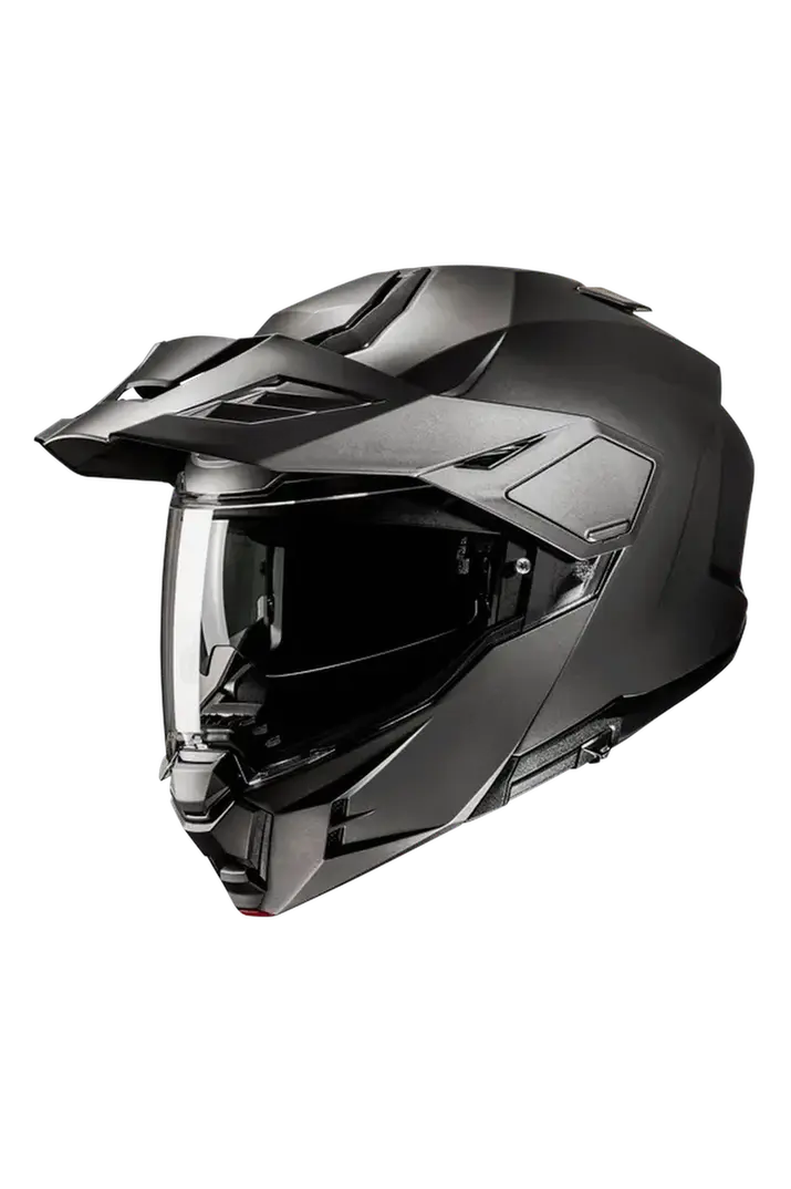 HJC I80 United Avventura Moto Modulare Caschi Titanio Semi Opaco 