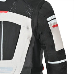 Bela CrossRoad Extreme WP Giacca moto per uomo Ice / Nero / Girgio under arm right 
