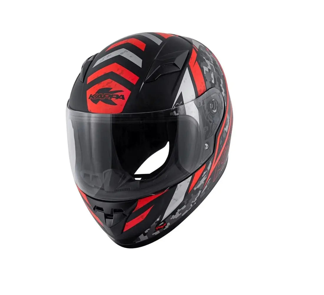 KAPPA KJ04 Boomd Prox Junior Moto Integrali Caschi Nero Rosso