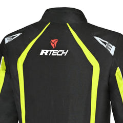 R-Tech Marshal Giallo Giacche Moto Tessile back shoulder 