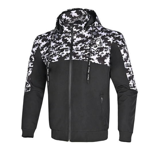 Bela Camo Rush Hoodie Negro/Gris Oscuro 