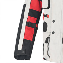 BELA CROSSROAD EXTREME WP GIACCA MOTO UOMO GRIGIO GHIACCIO ROSSO 