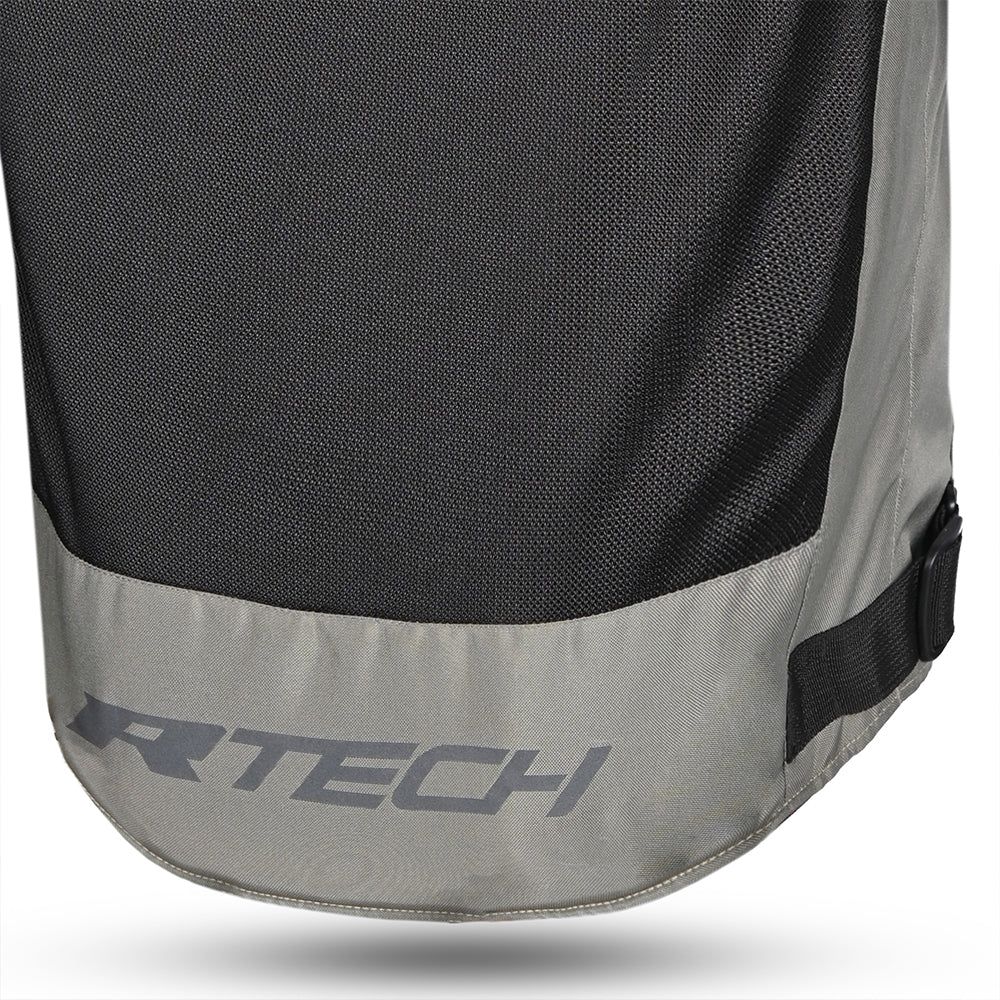 R-TECH SPIRAL MESH GIACCA MOTO GRIGIO/ARANCIO 