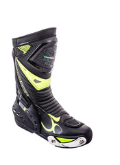 MUGENRACE BOT-MNR-1490 SPHANTOM 2 Moto Stivali Nero Giallo Fluo