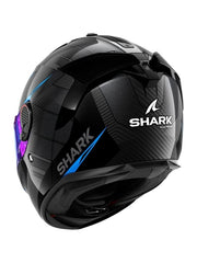 SHARK SPARTAN GT PRO CARBON Moto Integrali Caschi Azzurro Nero