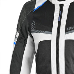 Bela Giacca in tessuto Onsaker Touring Nero/Blu a 3 strati 