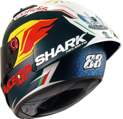 SHARK RACE-R PRO GP 06 Moto Integrale Corsa Casco Rosso Bull