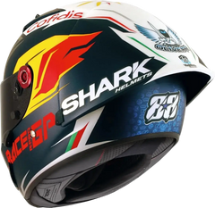SHARK RACE-R PRO GP 06 Moto Integrale Corsa Casco Rosso Bull 