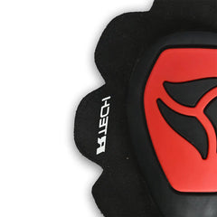 R-TECH KNEE SLIDER NERO ROSSO 