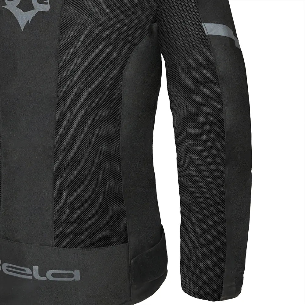 BELA MESH PRO GIACCA DONNA MOTO IN TESSUTO TRAFORATO ESTIVA NERO 