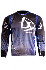 MUGENRACE CR-MNR-2491 MAGLIA TENTO CRUZ NERO BLU
