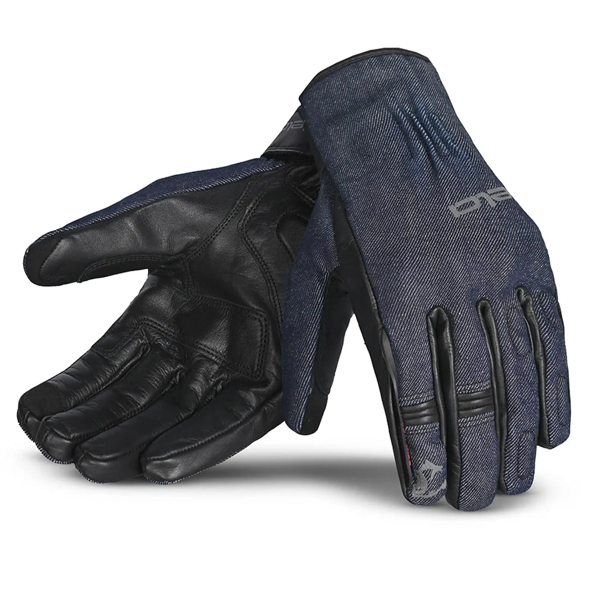 GUANTI MOTO DA UOMO BELA ALBERTO - NERO/BLU 
